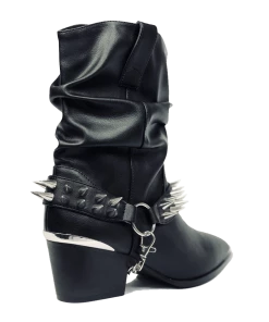 Y R U Sneakers DEATH PROOF LO SPIKE - BLACK