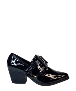 Y R U Adora - Black Patent Sneakers