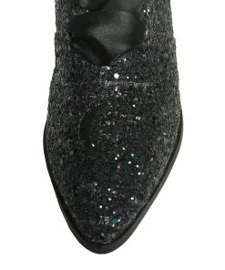 Y R U AURA - BLACK GLITTER Sneakers