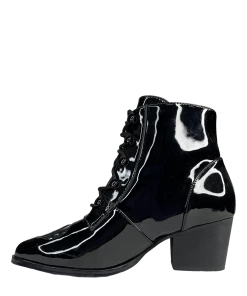 Y R U AURA - BLACK PATENT