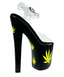 XTRA DEMI W33D - CLEAR/BLACK Platforms