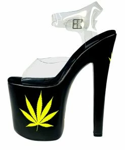 XTRA DEMI W33D - CLEAR/BLACK Platforms