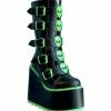 Y R U Platforms DUNE ALIEN - BLACK GREEN
