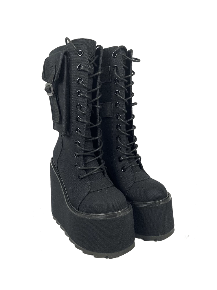 Y R U DUNE DESERT - BLACK Platforms 4 Y R U DUNE DESERT - BLACK Platforms