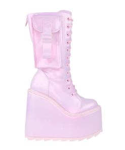 Y R U DUNE DESERT - PEARL PINK Platforms