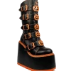Y R U DUNE JACKOLANTERN - BLACK/ORANGE Platforms 2 Y R U DUNE JACKOLANTERN - BLACK/ORANGE Platforms