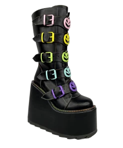 Y R U DUNE JACKOLANTERN - BLACK/PASTEL Platforms