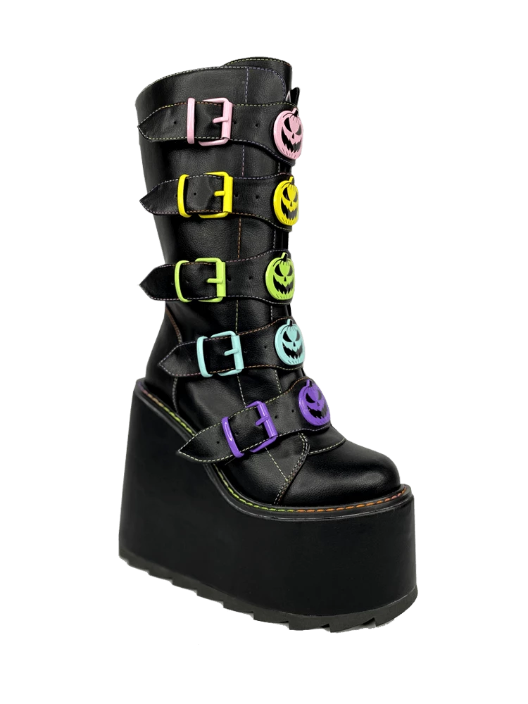 Y R U DUNE JACKOLANTERN - BLACK/PASTEL Platforms 3 Y R U DUNE JACKOLANTERN - BLACK/PASTEL Platforms