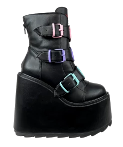 CARE BEARS BY YRU Platforms DUNE LO CARE BEARS - BLACK