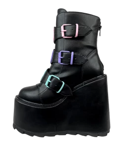 CARE BEARS BY YRU Platforms DUNE LO CARE BEARS - BLACK