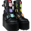 CARE BEARS BY YRU Platforms DUNE LO CARE BEARS - BLACK