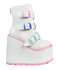 CARE BEARS BY YRU Platforms DUNE LO CARE BEARS - WHITE