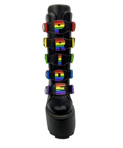 Y R U Platforms DUNE PRIDE STRAPS - BLACK 8 Y R U Platforms DUNE PRIDE STRAPS - BLACK