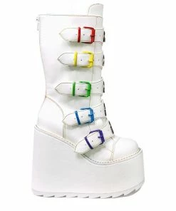 Y R U DUNE RAINBOW - WHITE Platforms