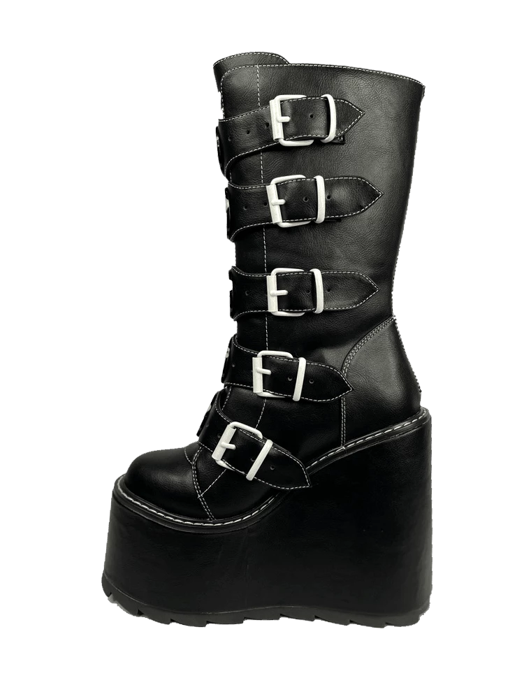 Y R U Platforms DUNE SKELETON - BLACK 6 Y R U Platforms DUNE SKELETON - BLACK