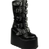 Y R U Platforms DUNE SKULL - BLACK/SILVER