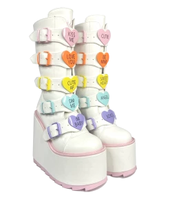 Y R U DUNE HEART - WHITE/PASTEL