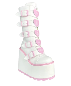 Y R U DUNE HEART - WHITE/PINK