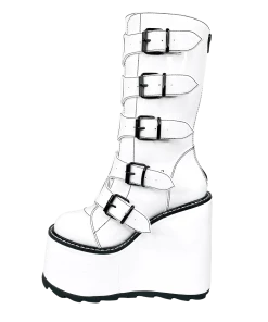 Y R U Platforms DUNE YIN YANG - WHITE
