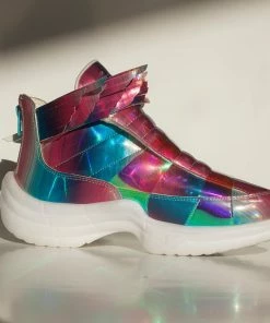 Esqape Sneakers FLYH Hi ~ Nebula | ʟᴇɴᴛiᴄᴜʟᴀʀ ᴡiɴɢ Sɴᴇᴀᴋᴇʀ