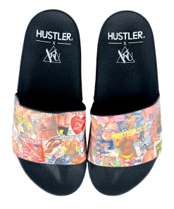 HUSTLER BY XTRA HUSTLER COVER SLIDE - BLACK/MULTI Sneakers