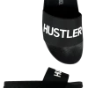HUSTLER BY XTRA Sneakers HUSTLER SLIDE - BLACK/WHITE