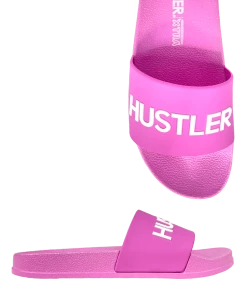 HUSTLER BY XTRA Sneakers HUSTLER SLIDE - HOT PINK/WHITE