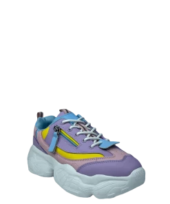 BERNESS IVY WHITE/PURPLE Platforms