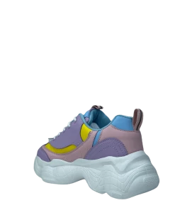 BERNESS IVY WHITE/PURPLE Platforms