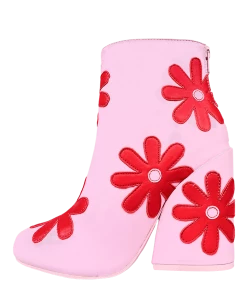 Y R U Sneakers JEM DAISIES - PINK/RED