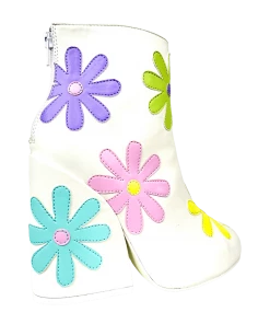 Y R U JEM DAISIES - WHITE/PASTEL Sneakers