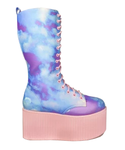 Y R U Platforms KAOS HI - PASTEL QLOUD