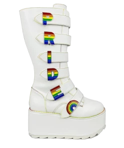 Y R U KARMA HI PRIDE - WHITE