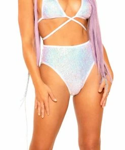 JValentine Sneakers Light-Up Cosmic Sequin High-Waist Bottoms