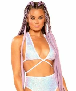 JValentine Sneakers Light-Up Cosmic Sequin Top