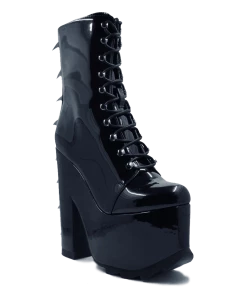 FAN ALL FLAMES PREDATOR BOOT - BLACK