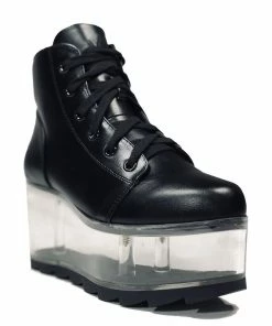 Y R U Platforms QLOUD 2091 HI - BLACK