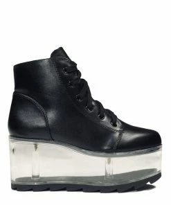 Y R U Platforms QLOUD 2091 HI - BLACK