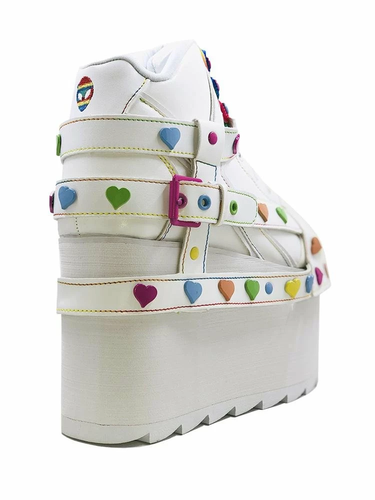 Y R U Qozmo Bndg Heart - White Multi 7 Y R U Qozmo Bndg Heart - White Multi