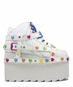 Y R U Qozmo Bndg Heart - White Multi 8 Y R U Qozmo Bndg Heart - White Multi