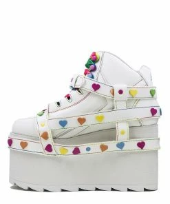 Y R U Qozmo Bndg Heart - White Multi 10 Y R U Qozmo Bndg Heart - White Multi