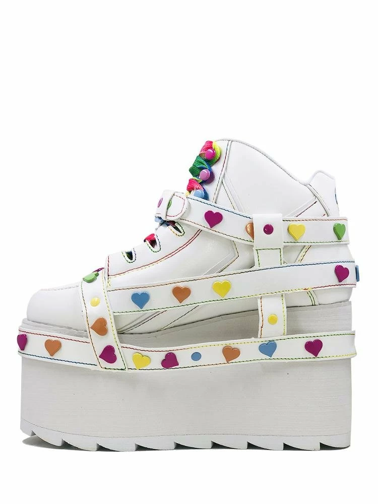 Y R U Qozmo Bndg Heart - White Multi 6 Y R U Qozmo Bndg Heart - White Multi