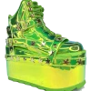 Y R U Platforms QOZMO BNDG W33D - GREEN ATLANTIS