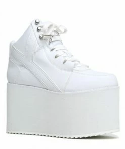 Y R U QOZMO HI WHITE Platforms