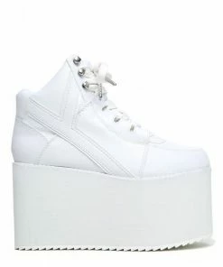 Y R U QOZMO HI WHITE Platforms