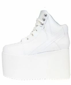 Y R U QOZMO HI WHITE Platforms