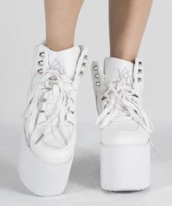 Y R U QOZMO HI WHITE Platforms