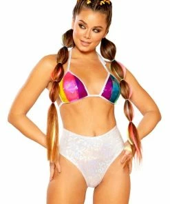 JValentine Sneakers Silver Broken Higher-waist Bottoms