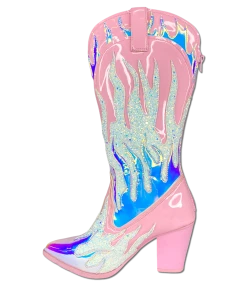 Y R U Sneakers SPACE COWGIRL FLAME - PINK/ATLANTIS