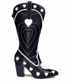 Y R U SPACE COWGIRL HEART - BLACK